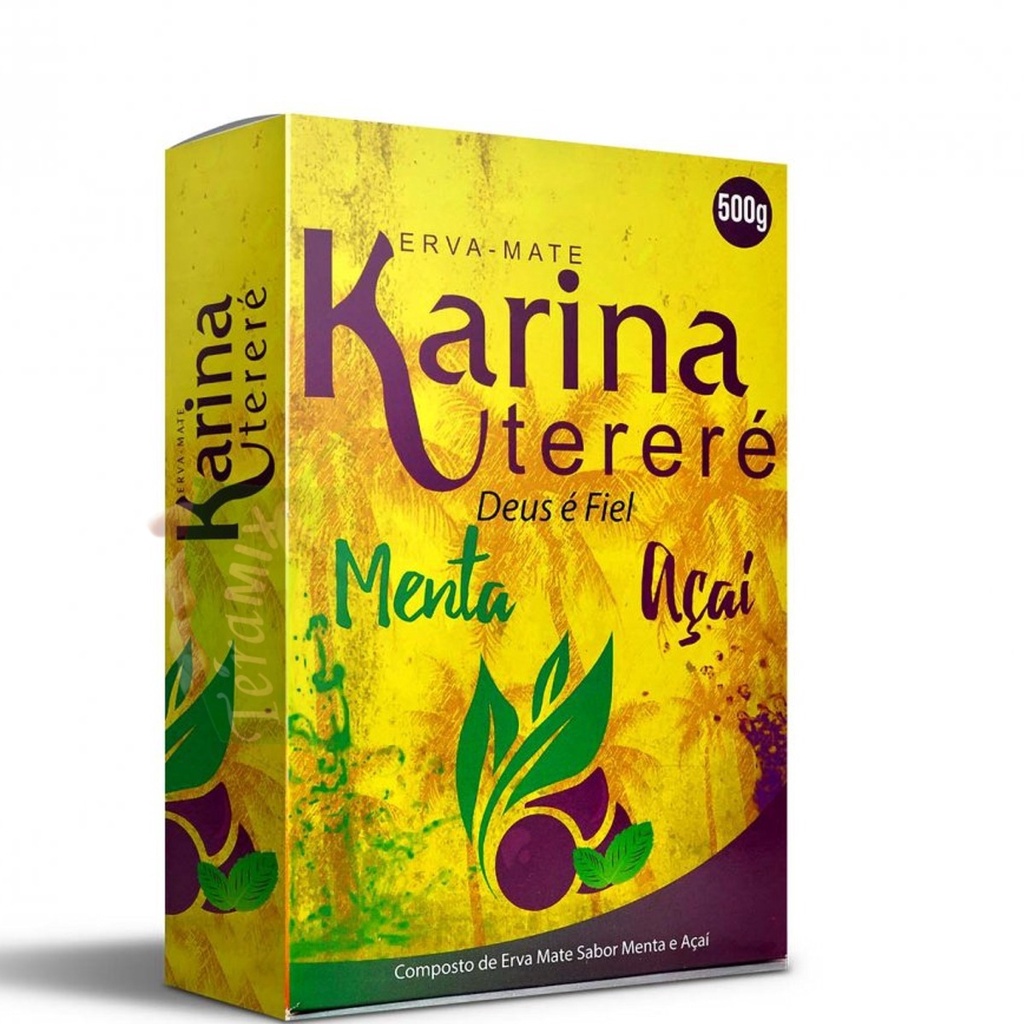 Erva Mate para Tereré Karina - Menta Açai