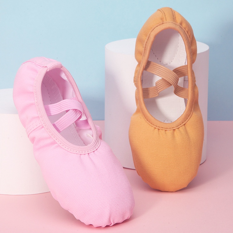 Soft Sole Ballet Treinamento Adulto Sapatos De Dança Yoga Garra De Gato De Menina Lace-up Free