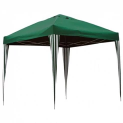 Tenda Gazebo Verde em Poliéster 3X3 Metros Articulada c/ Pés em Alumínio 331200 BEL