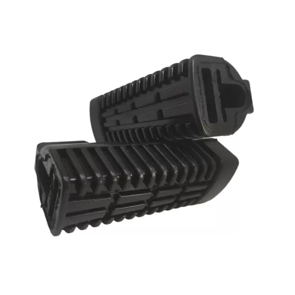 Par Borracha Estribo Dianteira Crypton 115 2009a2016 1ªLinha em Oferta na Shopee