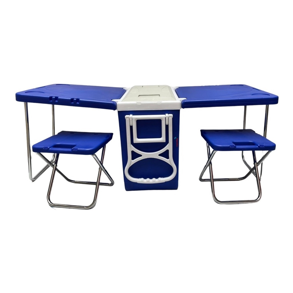 CAIXA TÉRMICA COOLER ISOPOR 28L MESA BANCO 3X1 IWCT3X1
