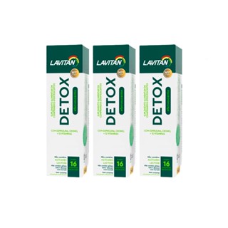 Multivitamínico Lavitan Detox Efervescente 3 Caixas