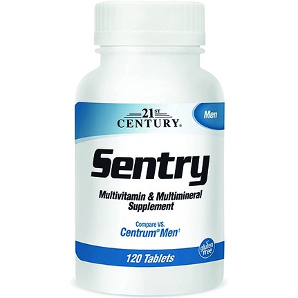 Sentry Men 120 Comp Multivitamínico 21st Century Importado
