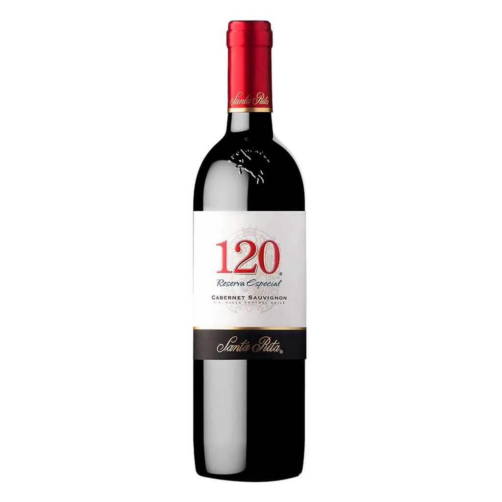 VINHO 120 RESERVA CABERNET SAUVIGNON 750ML em Oferta na Shopee