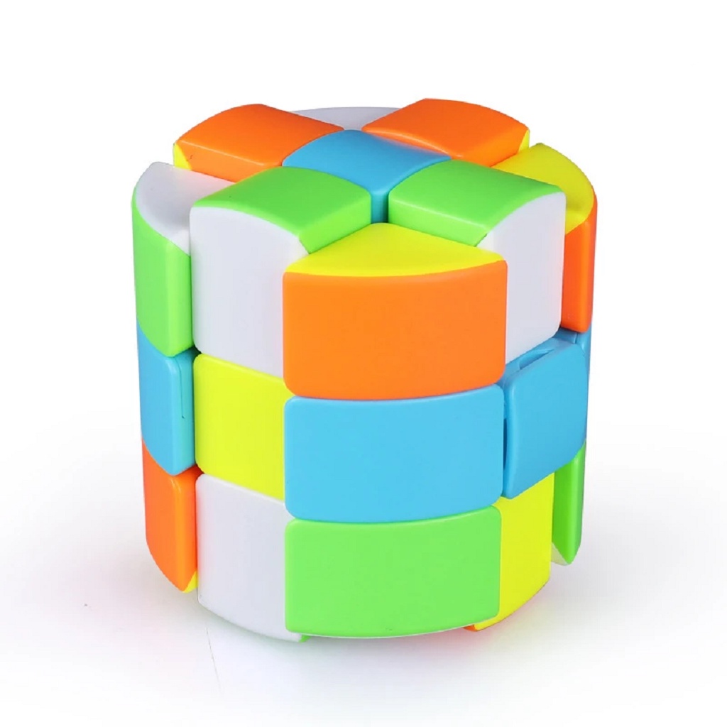 Cubotec Cilindro Cubo Redondo Colorido 3000 - Braskit - Hobbies & Collections