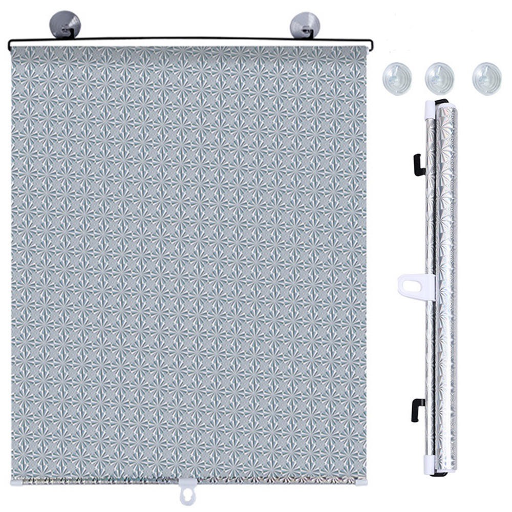 Cortina Retratil para Parabrisa Carro Prata Privacidade 50x125 em Oferta na Shopee