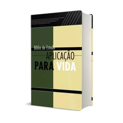 Bíblia de Estudo Temática | Aplicação para Vida | RC | Harpa | Letra Grande | Verde e Salmão