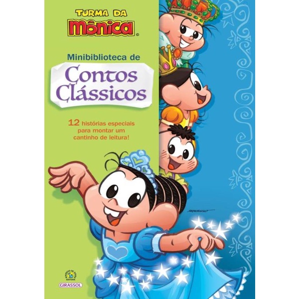 Livro - Turma Da Monica - Minibiblioteca De Contos Classicos