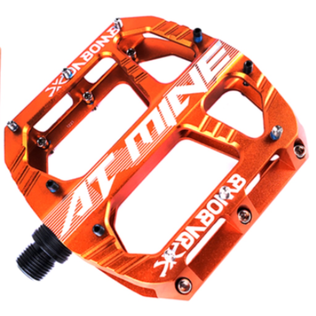 Pedal AT-Mine Dabomb Bikes Ciclismo Bicicleta XC/DH Eixo Cro- Rolamento Enduro Laranja