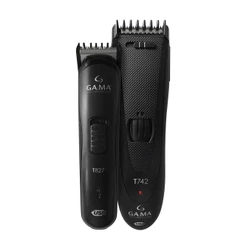 GA.MA ITALY Kit Máquina de Corte T747 Black Titanium USB Bivolt
