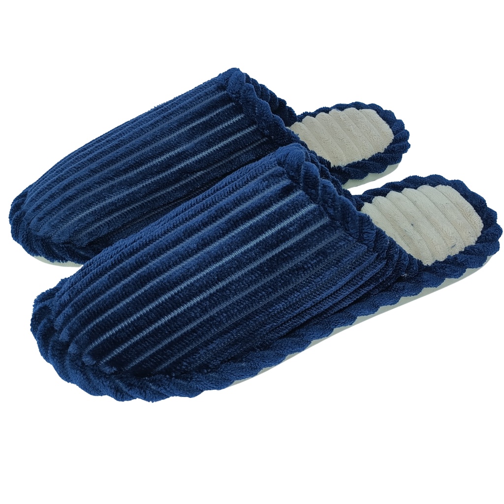 Chinelo Pantufa Masculino Solado Antiderrapante Confortável Deluxe Azul Calça 40 -41