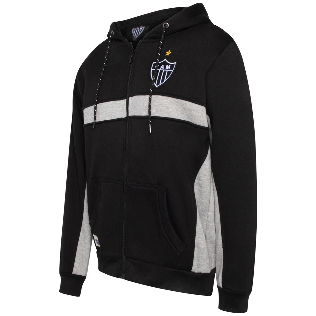 Jaqueta Moletom Atlético Mineiro com Capuz 2023 Masculina - Men Clothes