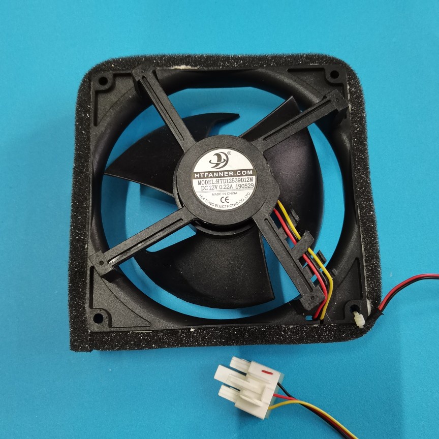 Adequado para Midea BCD-318WTPZM (E) geladeira Freezer ventilador acessórios de geladeira