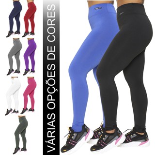 Calça Legging Suplex Original Premium Cintura Alta Academia Fitness Alta Qualidade Reforçada
