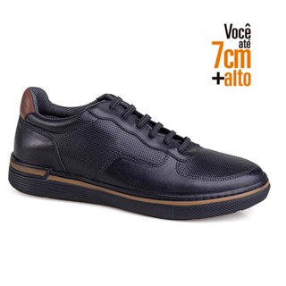 Sapatenis Couro Rafarillo Você + Alto Masculino
