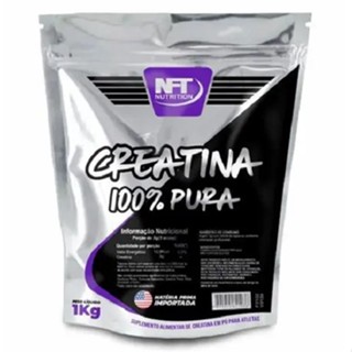 Creatina Monohidratada 100% Pura 1 Kilo Refil Nft