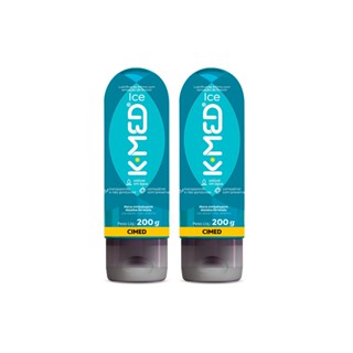 K-Med Lubrificante Íntimo Em Gel Ice 200g Com 2 Unidades