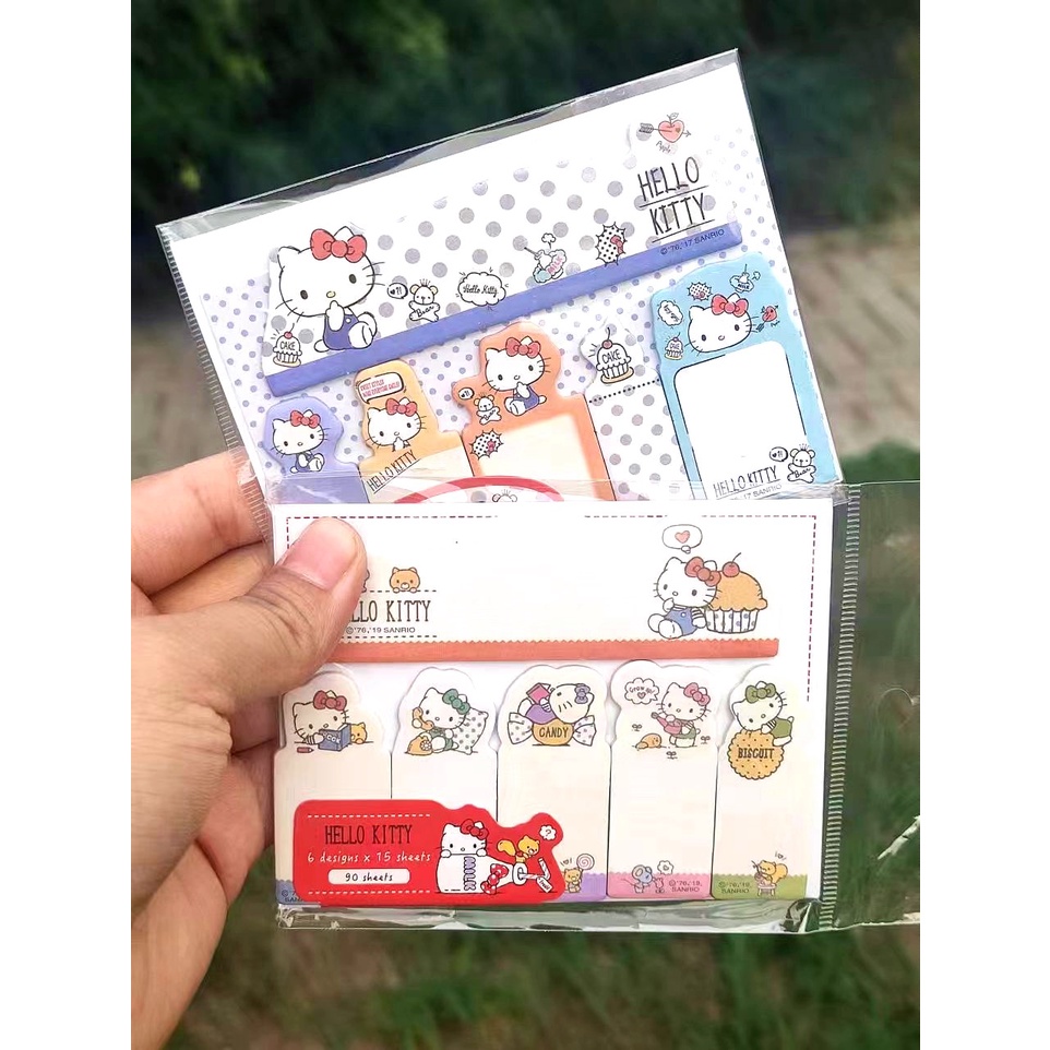 sanrio Memo Pad Estudo Bloco De Notas De Papel Mensagem