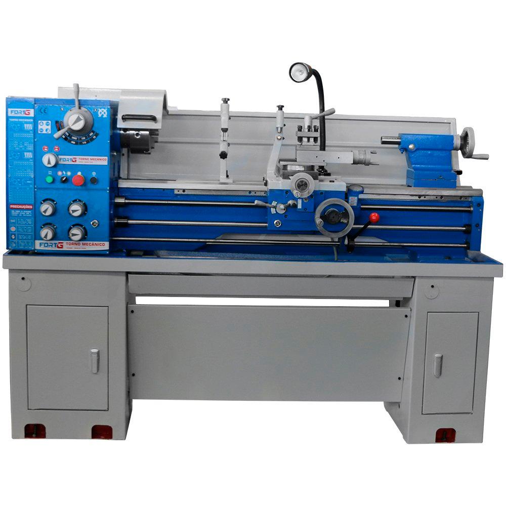 Torno Mecânico Industrial 360 x 1000 mm 220V/380V 1500W Trifásico - FORTGPRO-FG059