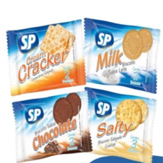 SP 100 BISCOITO DOCE E SALGADO SP SACHE 8G ESCOLHA 2 SABORES