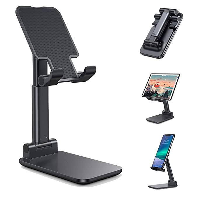 Suporte UNIVERSAL DE MESA Para Celular E Tablet Dobrável Ajustável Apoio Mesa IPHONE IPAD