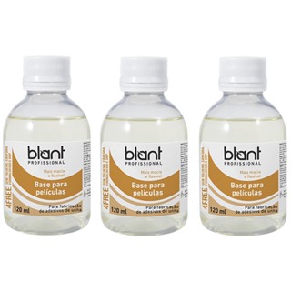 Kit 3x Esmalte Base para película Blant 4FREE 120ml