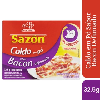 Caldo em pó sazón® sabor bacon 32,5g