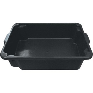 Caixa Multiuso 40 Litros empilhável Masseira banheiro de gato Super Reforçada Pvc Preta