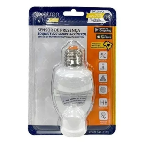 Sensor De Presença Soquete E27 Xcontrol Exatron Oferta!