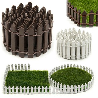 5 * 90cm Barreira De Madeira Para Cercas Mini Paisagem Simulação Criativa Pequena Cerca Home Garden DIY Decoração Artesanato