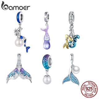 Bamoer 925 Sterling Silver Mermaid Tear Series Pingente De Acessórios De Moda Para Mulheres