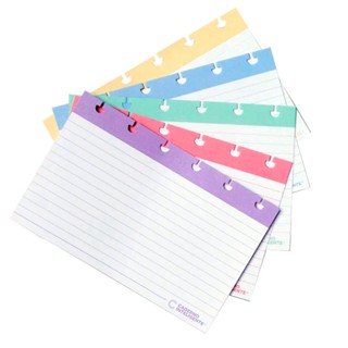 Ficha pautada inteligente 4x6 com 50 folhas CIFI1001