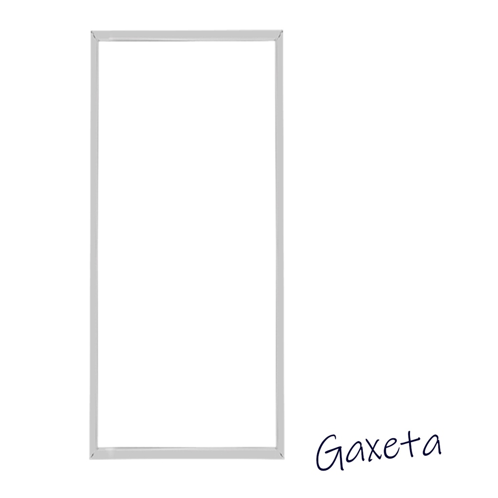 Borracha Gaxeta Cor Cinza 145x65 Original fixação por encaixe para Refrigerador Metalfrio Expositor Cervejeira VB40 VB43 VB50 VB55 VF50 VF55 VB65 VN44 VN50 e outros