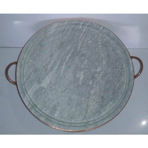 Jogo Grelha/Chapa/Forma Pizza 27Cm Mais Rechaud Pedra Sabão