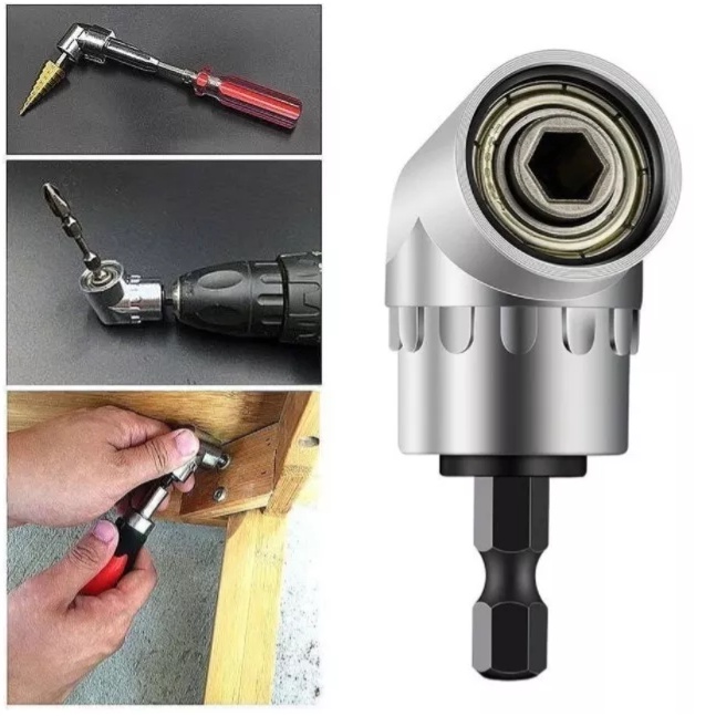 ADAPTADOR ANGULAR 105 GRAUS METALICO PARA PARAFUSADEIRA