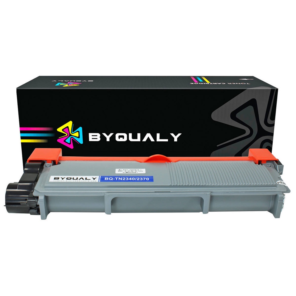 Toner Compatível com TN-2340 TN-2370 TN-660 para L2360dw L2540dw L2320 L2720 L2740 L2320d ByQualy Preto 2.600