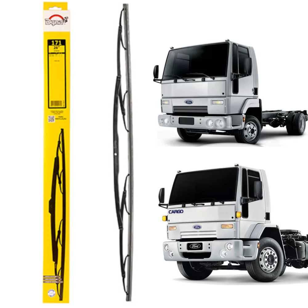 Palheta Limpador Parabrisa Caminhão Ford Cargo Antigo Dyna 171 em Oferta na Shopee