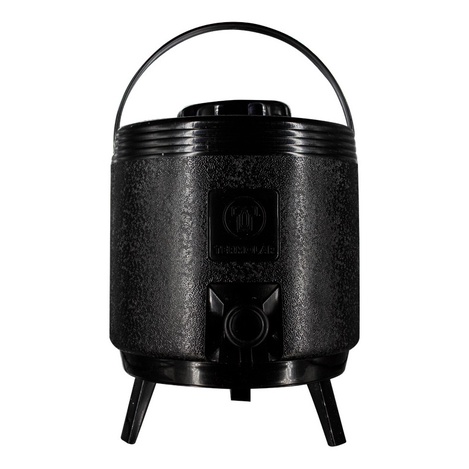 Botijão Térmico Preto 8 Litros Quente Frio 12H Termolar em Oferta na Shopee