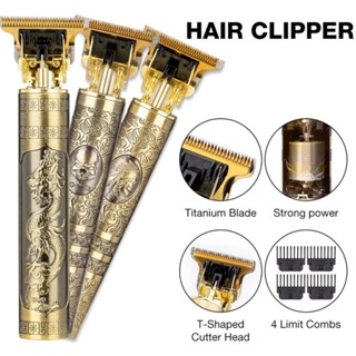 Máquina De Cortar Cabelo Para Barba Masculina Designer Aleatório Elétrico Profissional Enviar estilos aleatórios Fang