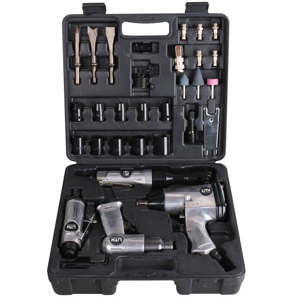 Kit de Ferramentas Pneumáticas com Maleta 33 Peças em Oferta na Shopee