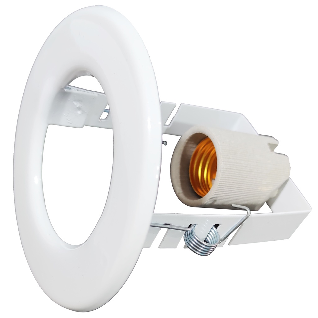 Spot Branco de Embutir para 1 lâmpada Foco Fixo Teto em Oferta na Shopee