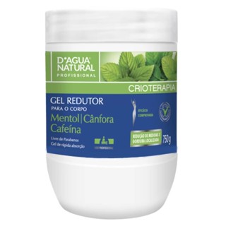 GEL REDUTOR CAFEINA CRIOTERAPIA 750G DAGUA NATURAL