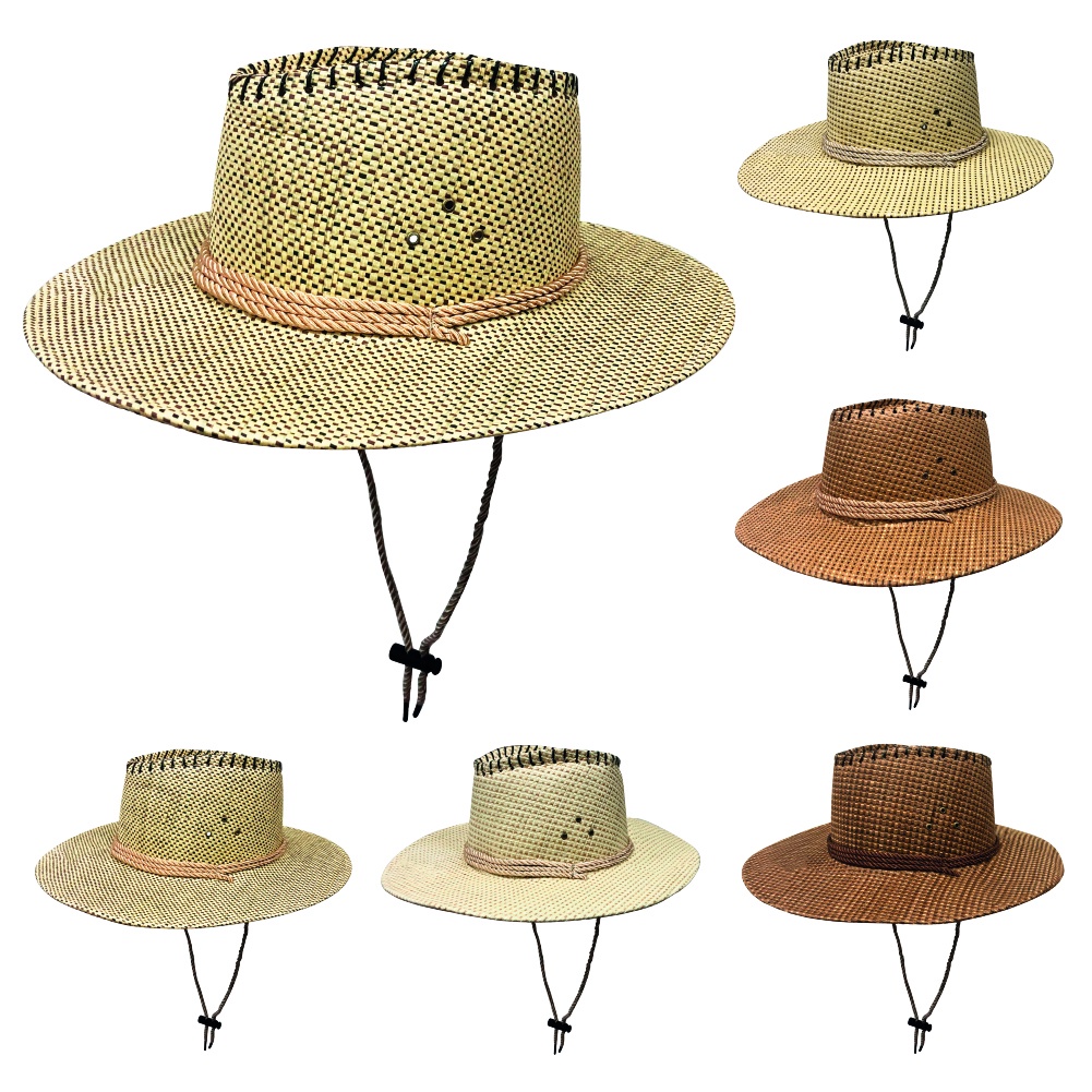 Chapéu Country Dallas Palha Sintética Boiadeiro Barretos Vaqueiro Várias Cores