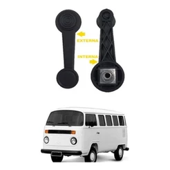 Macaneta Ou Manivela Zamacao Vidro Reforcada Kombi