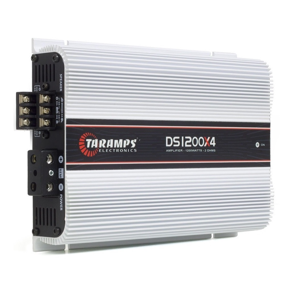 Módulo Amplificador Digital Taramps DS1200x4 - 4 Canais - 1200 Watts RMS 2 Ohms em Oferta na Shopee