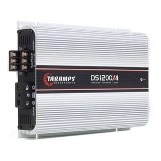 Módulo Amplificador Digital Taramps DS1200x4 - 4 Canais - 1200 Watts RMS 2 Ohms em Oferta na Shopee