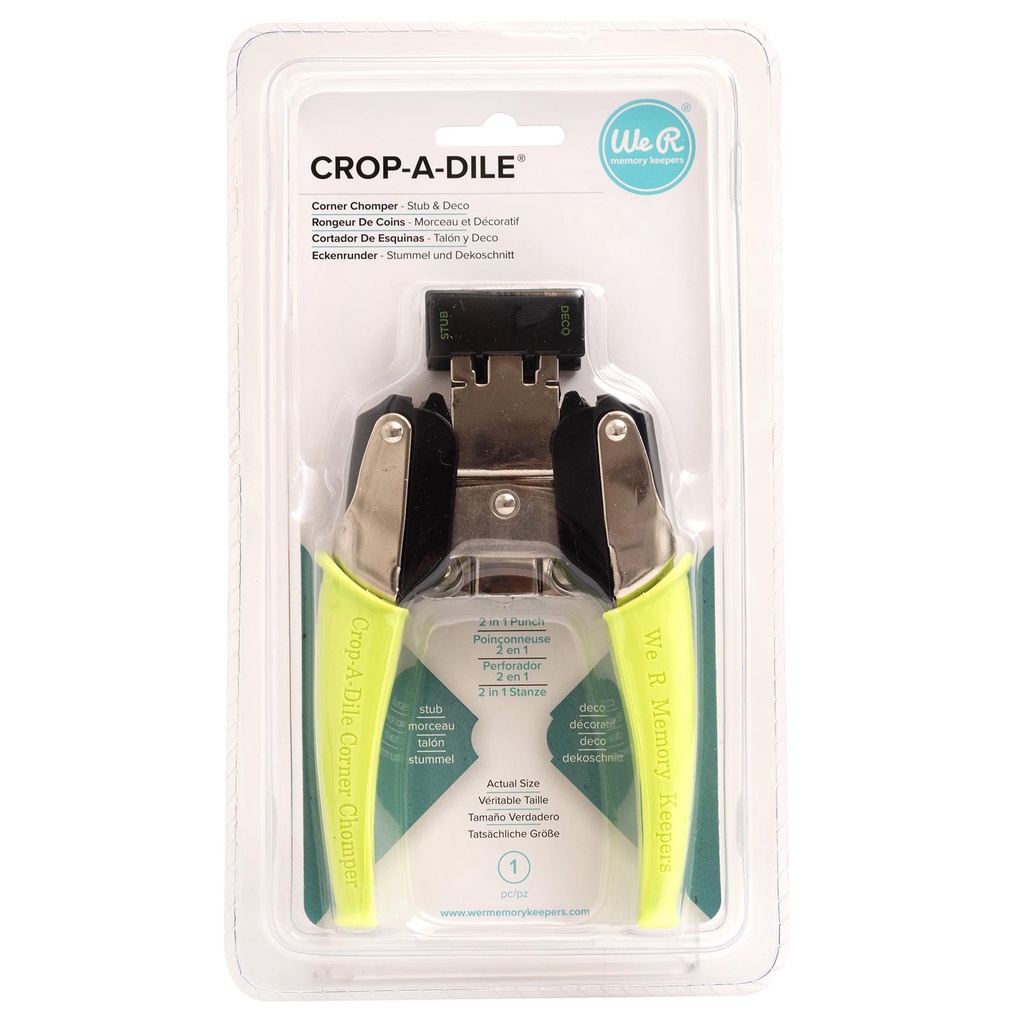 Ferramenta Arredondador de Cantos Stub & Deco Alicate Corner Chomper Crop WeR - 661300