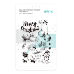 Carimbo para Relevo - Natal - Mimo - 11 x 16 cm