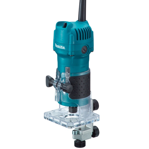 Tupia manual elétrica e laminadora Makita 3709 530W