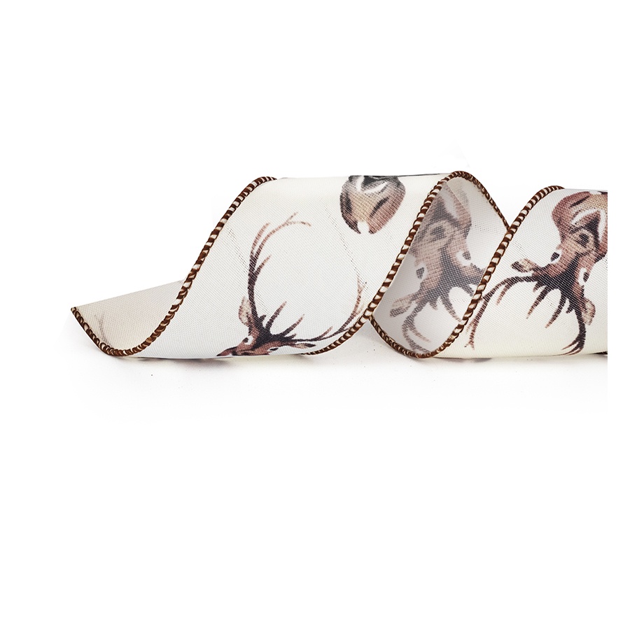 Fita Decorativa Aramada - " Rena Natalina " - Cromos Natal - 1 unidade - Rizzo